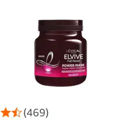 Tarro de L'Oréal Elvive Full Resist Power Mask. Descubre el modo de uso para un cabello fuerte y natural.