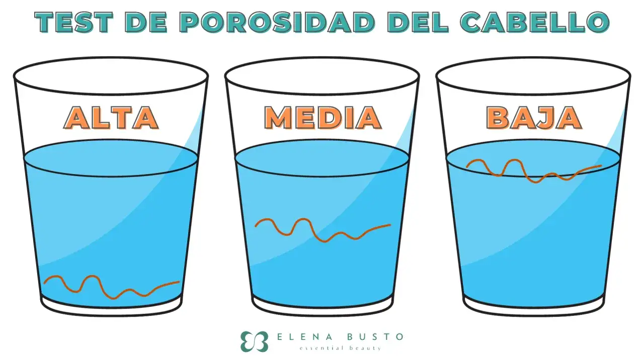 Test de porosidad del cabello: alta, media y baja. Descubre como saber que tipo de pelo tengo con este sencillo test.